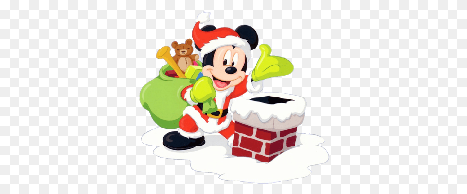 Mickey Mouse Xmas, Outdoors, Nature, Snow Free Png