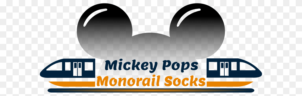 Mickey Pops Monorail Socks, Transportation, Vehicle Png