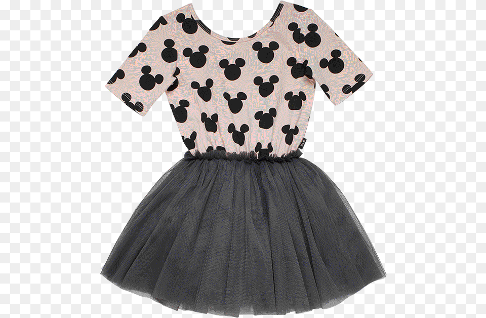 Mickey Silhouette Mabel Circus Dress Dress, Blouse, Clothing, Pattern, Child Png Image