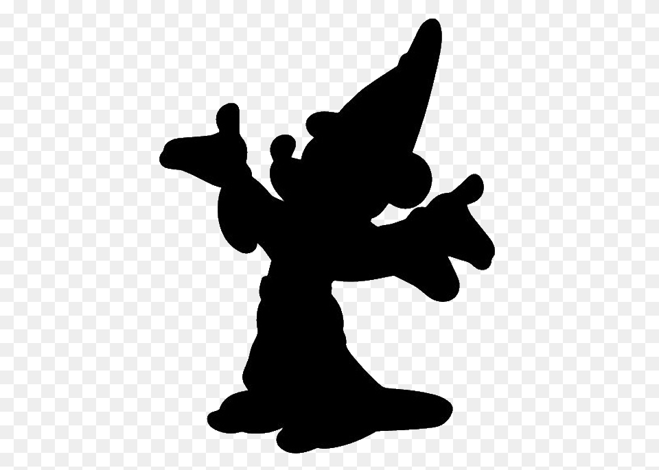 Mickey Silhouette Mickey Mouse Disney Vector Graphic, Animal, Fish, Sea Life, Shark Free Transparent Png