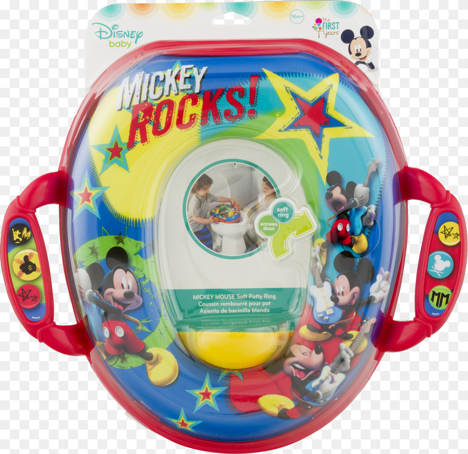 Mickey Soft Potty Ring, Cushion, Home Decor, Furniture, Table Free Png