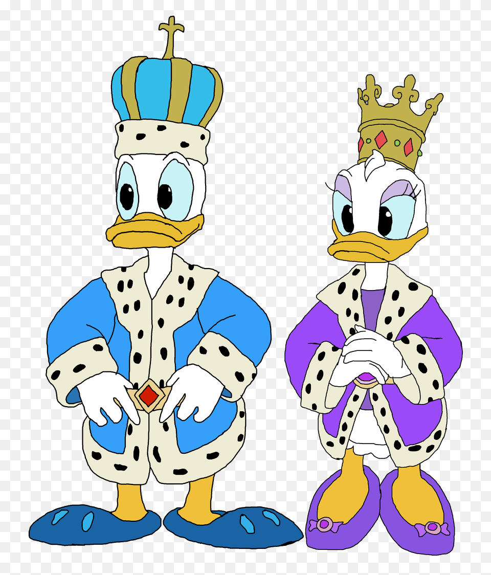 Mickey Souris Clubhouse Images King Donald And Queen Marguerite, Cartoon, Book, Comics, Publication Free Transparent Png