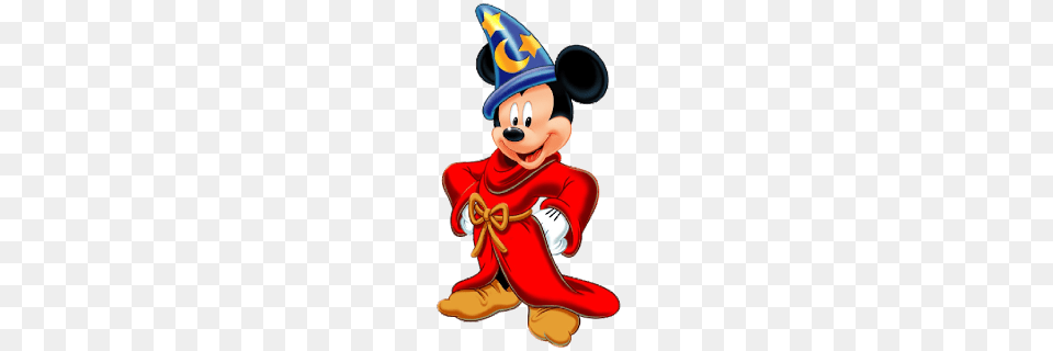 Mickey The Sorcerer Halloween Clipart Images Are On A Transparent, Performer, Person, Clothing, Hat Png Image
