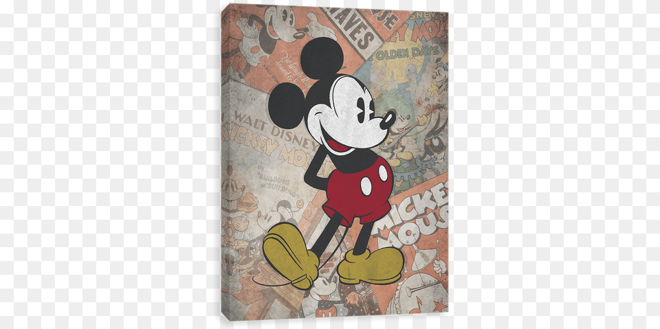 Mickey Vintage Collage Mickey39s Revue Movie Poster 11 X, Cartoon Png Image