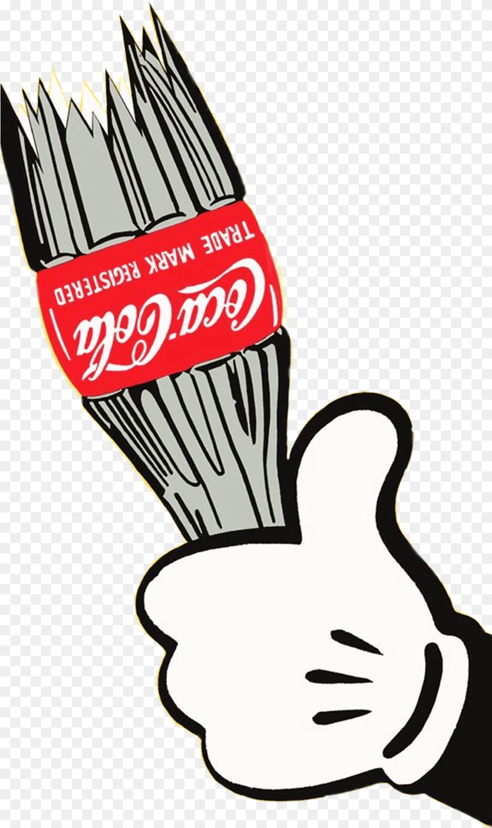 Mickeymouse Cocacola Coca Cola Street Art Pop Art Mickey Coca Cola Pop Art, Beverage, Coke, Soda, Person Png Image
