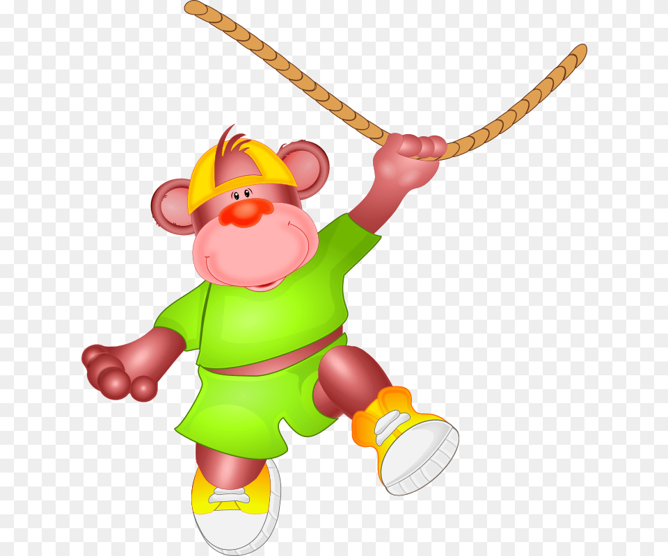 Mico Colgando Monkey In Rope, Baby, Person Png