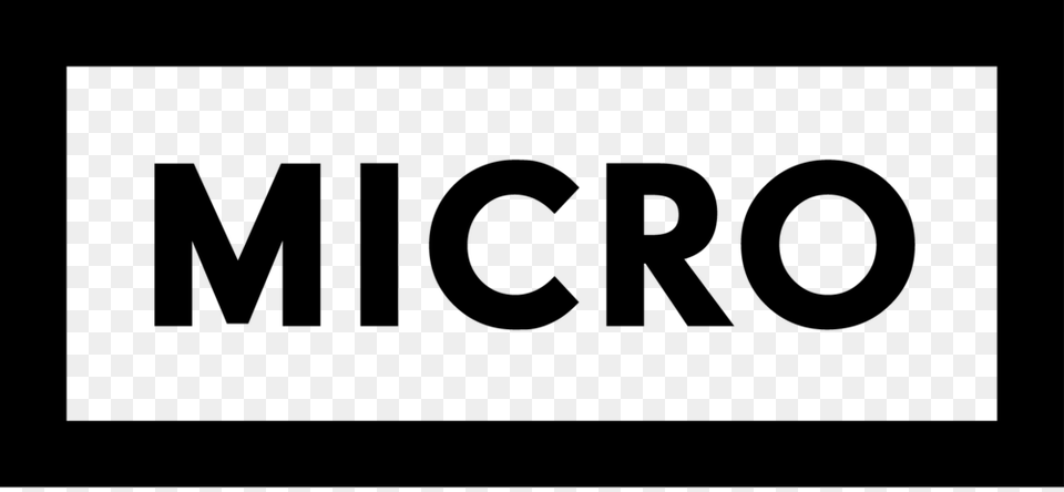 Micro Logo Big, Gray Free Transparent Png
