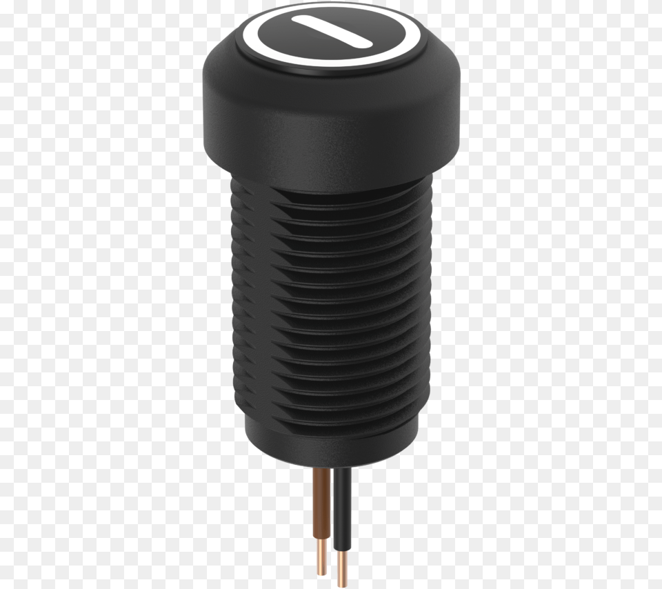 Micro Push Button Switch 145mt Monochrome, Adapter, Electronics Free Png