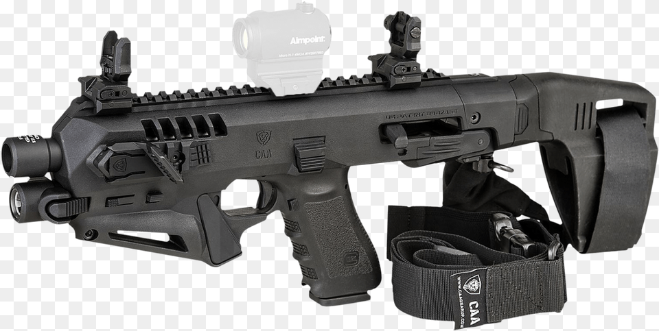 Micro Roni Glock 19 Gen, Firearm, Gun, Rifle, Weapon Free Png Download