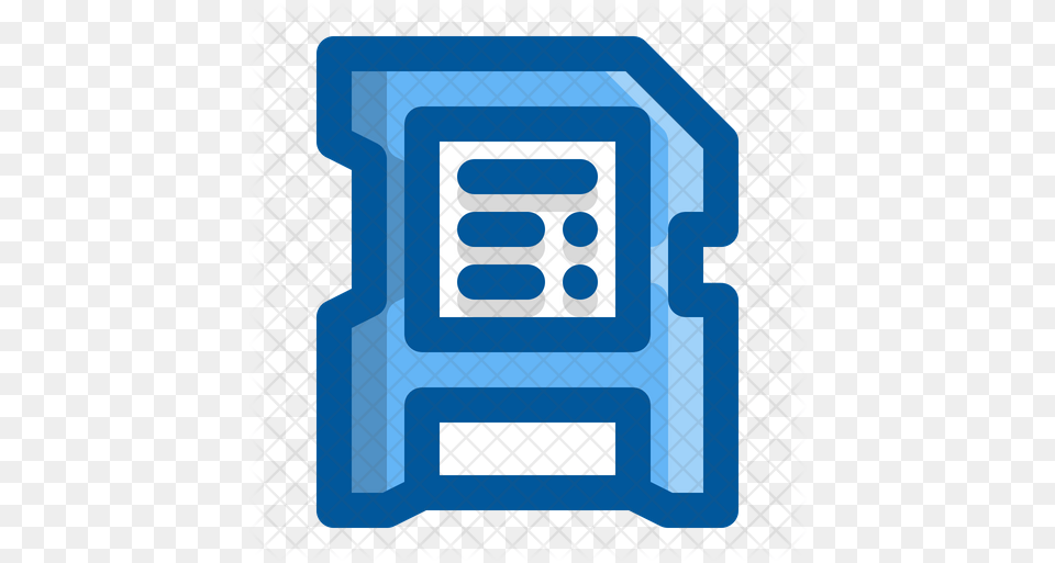 Micro Sd Icon Vertical, Machine Png Image