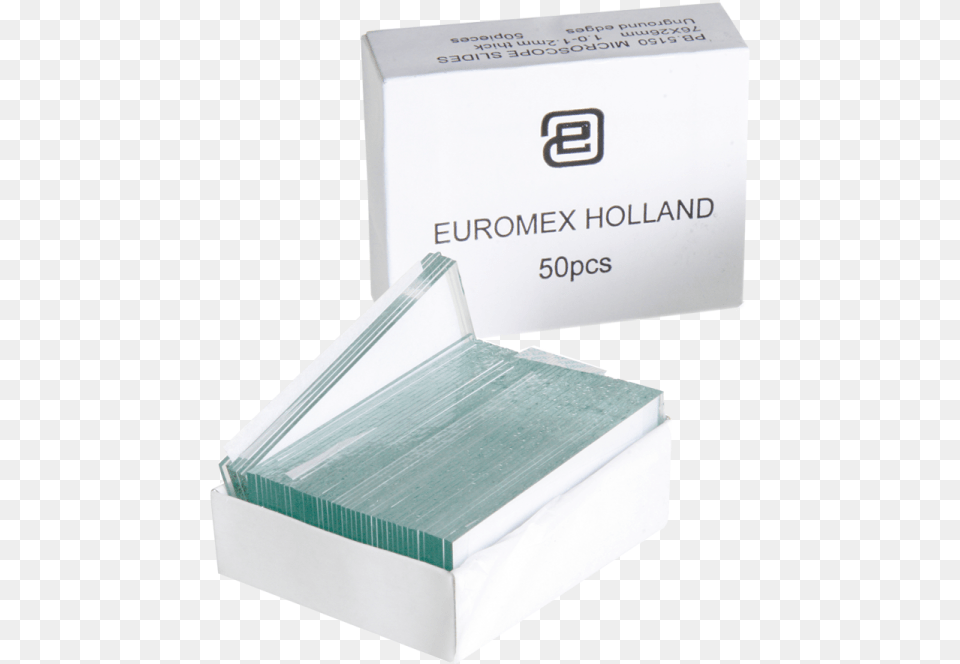 Micro Slides And Cover Glass Euromex Pb5150 Microscope Slides 76 X 26 Mm, Aluminium, Box Free Png