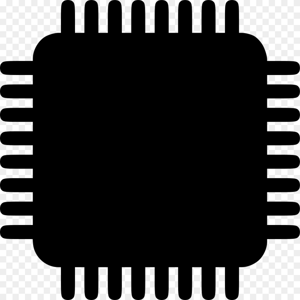 Microchip Icon, Electronic Chip, Electronics, Hardware, Printed Circuit Board Free Png
