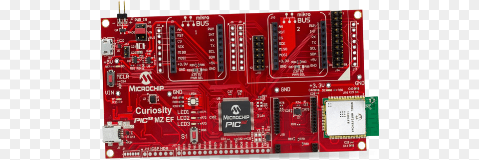Microchip Technology Microchip Curiosity Development Board, Electronics, Hardware, Scoreboard, Computer Hardware Free Png Download