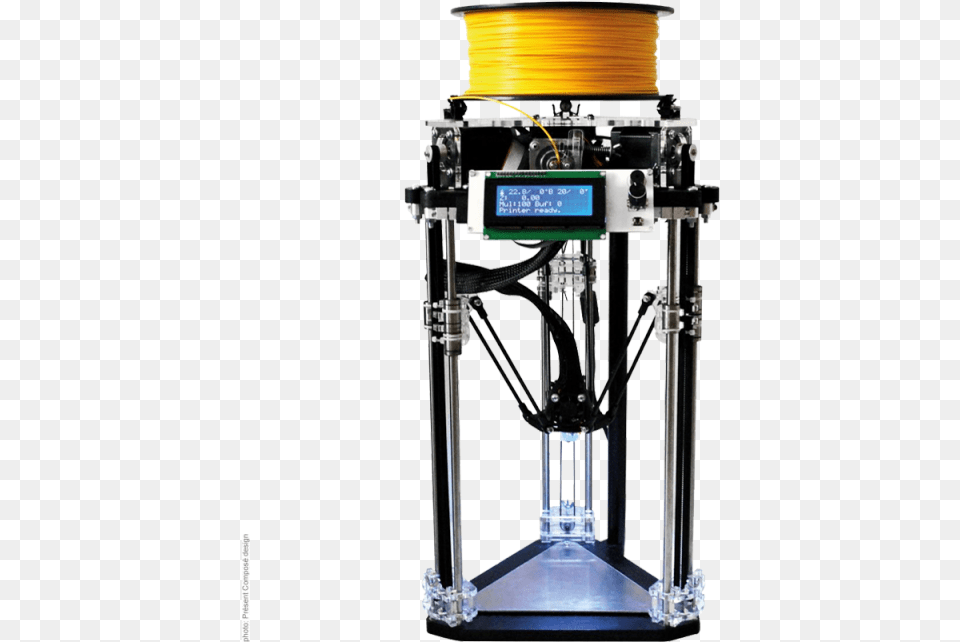 Microdelta Original 3d Printer 3d Printing, Computer Hardware, Electronics, Hardware, Monitor Free Transparent Png