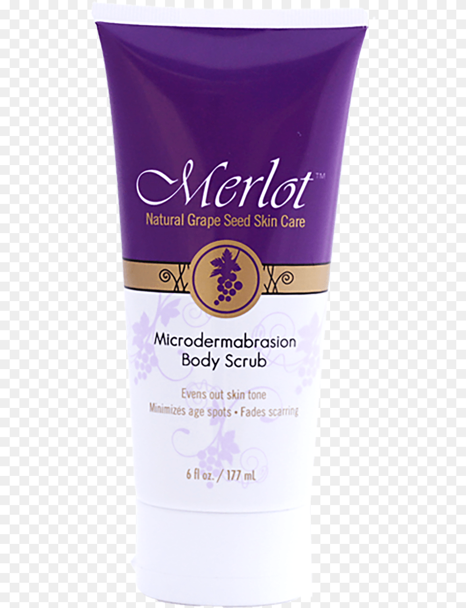 Microdermabrasion Body Scrub Works To Remove Dead Skin Cosmetics, Bottle, Lotion, Sunscreen, Purple Free Png Download