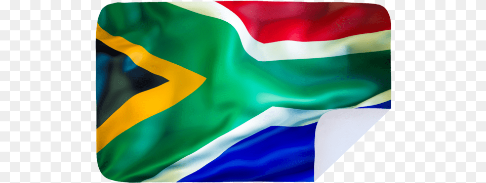 Microfibre Xl Printed Towel Flag, South Africa Flag, Person Free Png Download