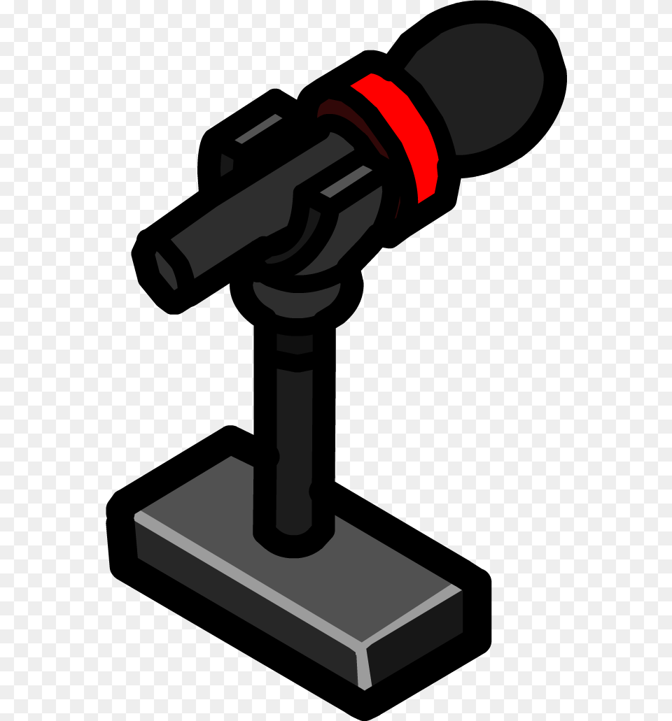Microfono Club Penguin Club Penguin Microphone, Electrical Device, Lighting Free Png