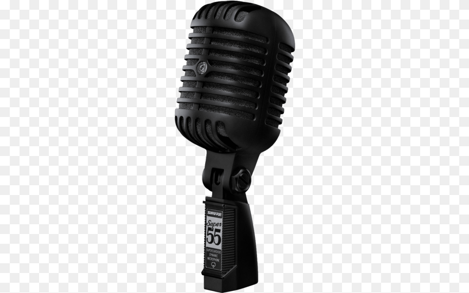 Microfono Shure Super55blk Bobina Movil Super 55 Pitch Black, Electrical Device, Microphone, Appliance, Blow Dryer Free Transparent Png