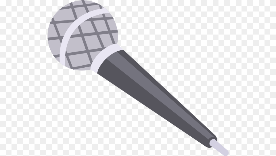 Microfono Vector Microphone Cartoon Microphone Background, Electrical Device, Blade, Dagger, Knife Free Transparent Png