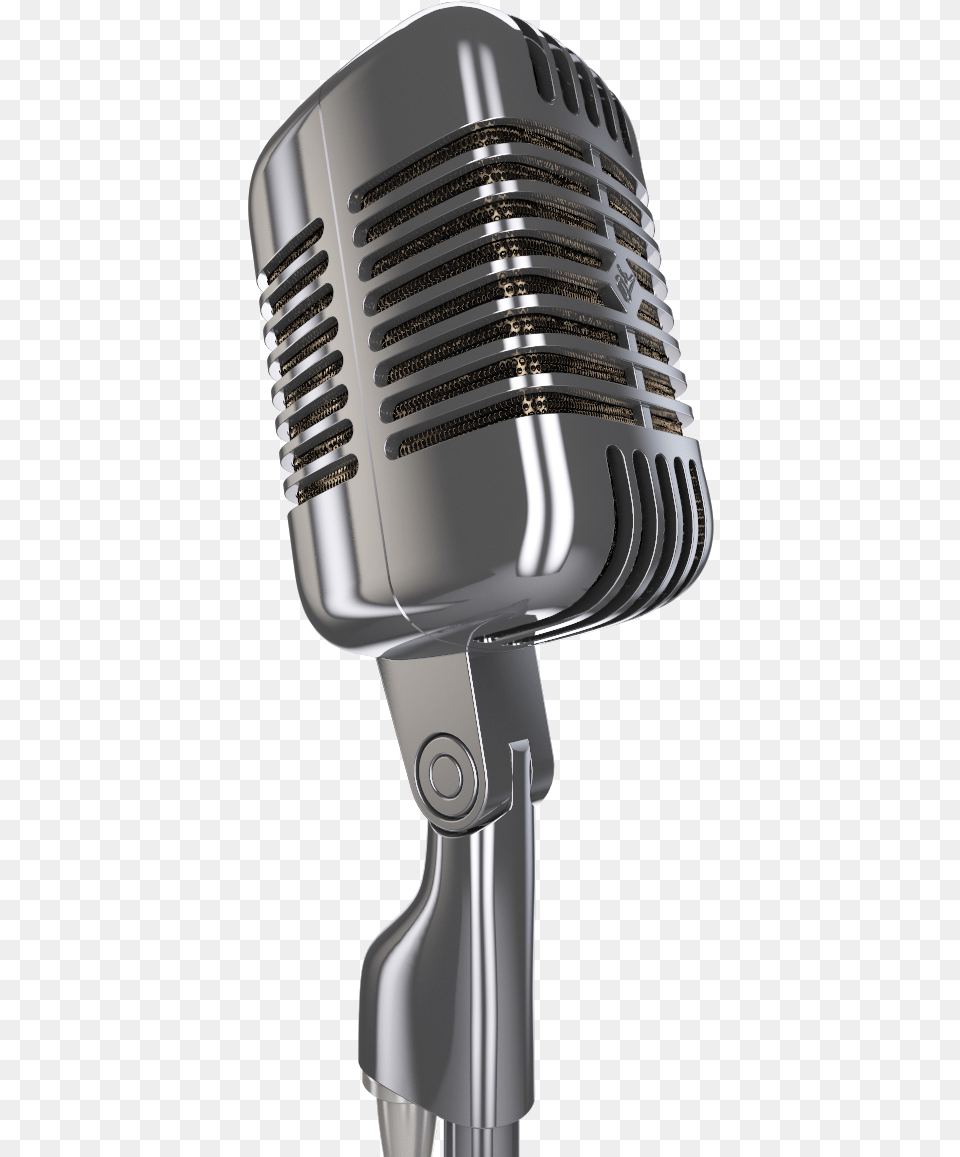 Microfono Vintage Image With No Microfono, Electrical Device, Microphone Png