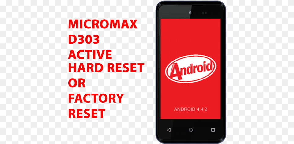 Micromax D303 Hard Reset Micromax D303 Factory Reset Smartphone, Electronics, Mobile Phone, Phone Free Png