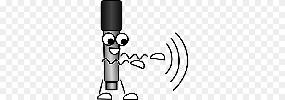 Microphone Stencil, Electrical Device, Light Png Image
