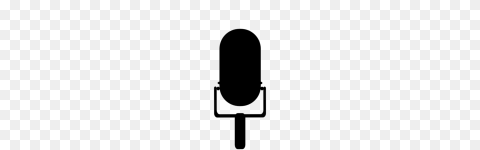 Microphone Clip Art, Gray Free Transparent Png