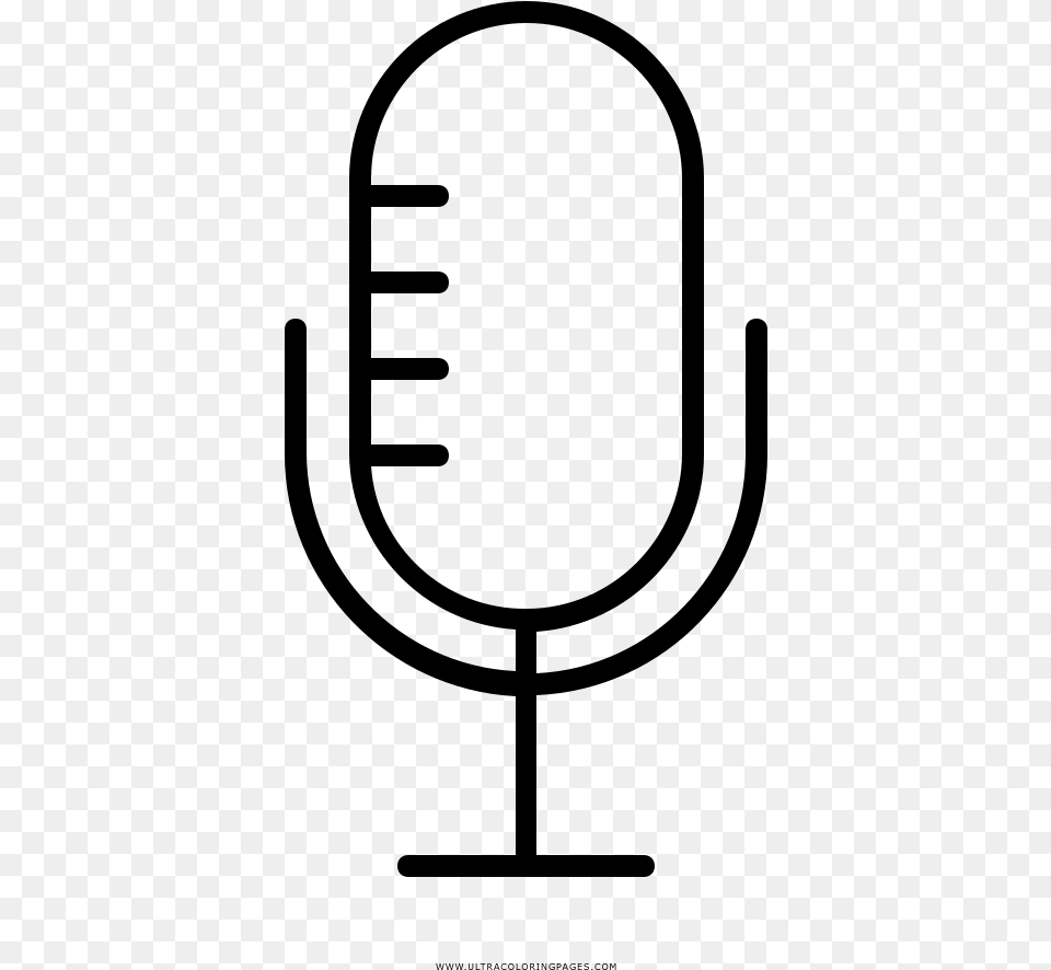 Microphone Clip Art, Gray Free Transparent Png