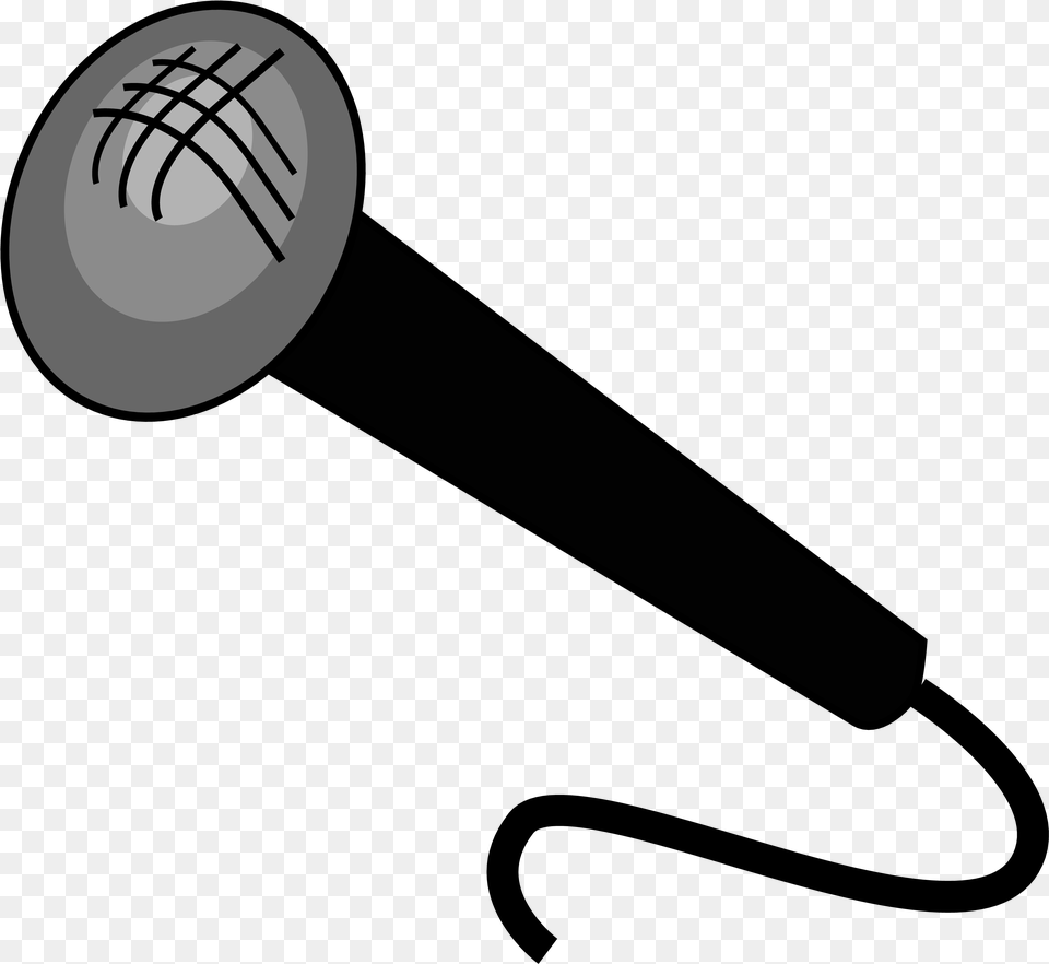 Microphone Clip Art Black And White Microphone Clip Art, Electrical Device, Machine Png