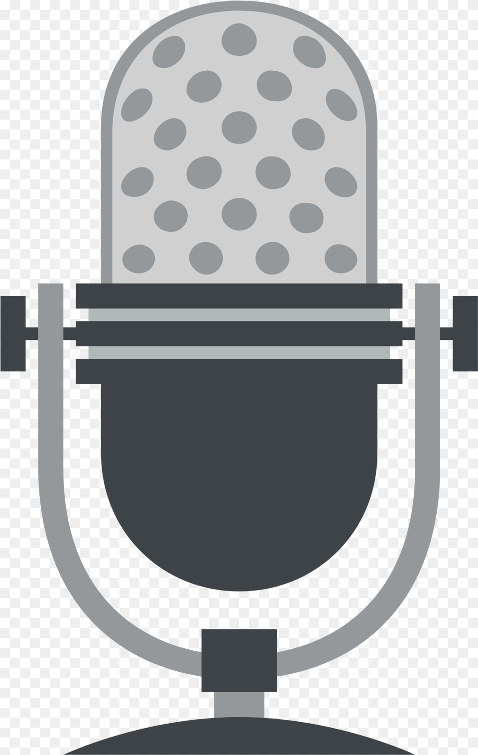 Microphone Clip Art Black And White Microphone Emoji, Electrical Device Png Image