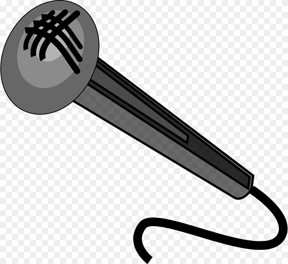 Microphone Clipart, Electrical Device, Blade, Razor, Weapon Png Image