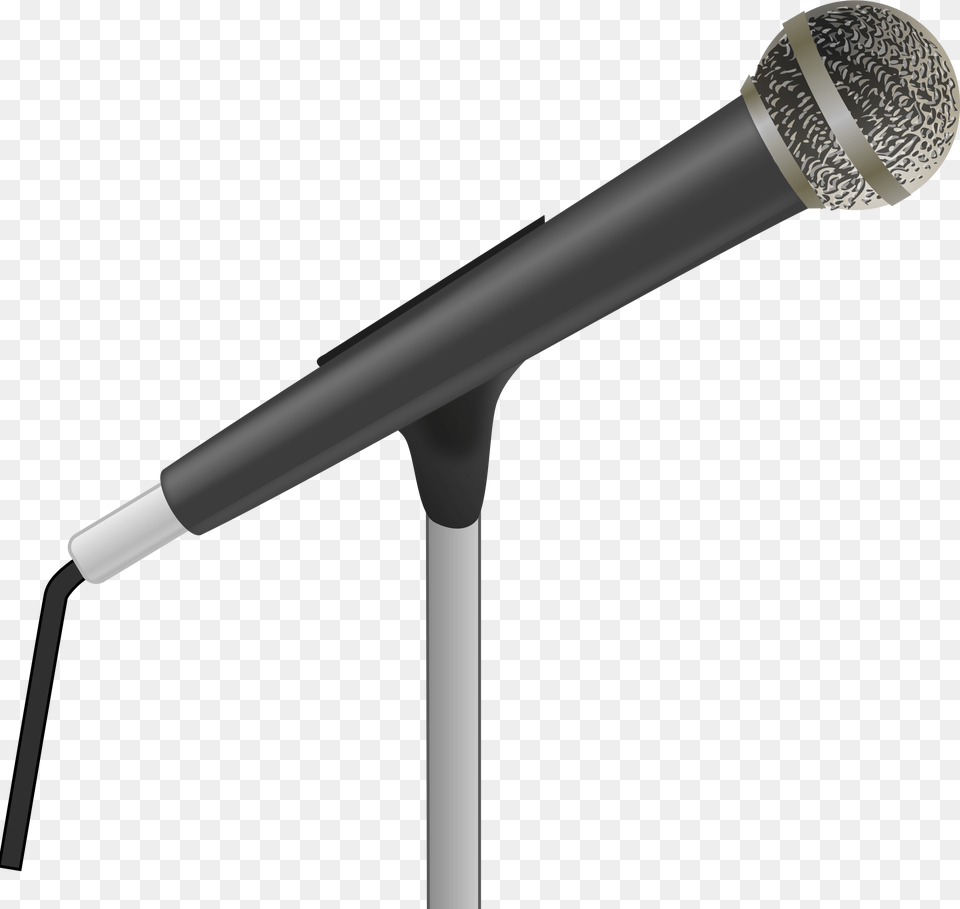 Microphone Clipart Clear Background, Electrical Device, Smoke Pipe Free Png Download