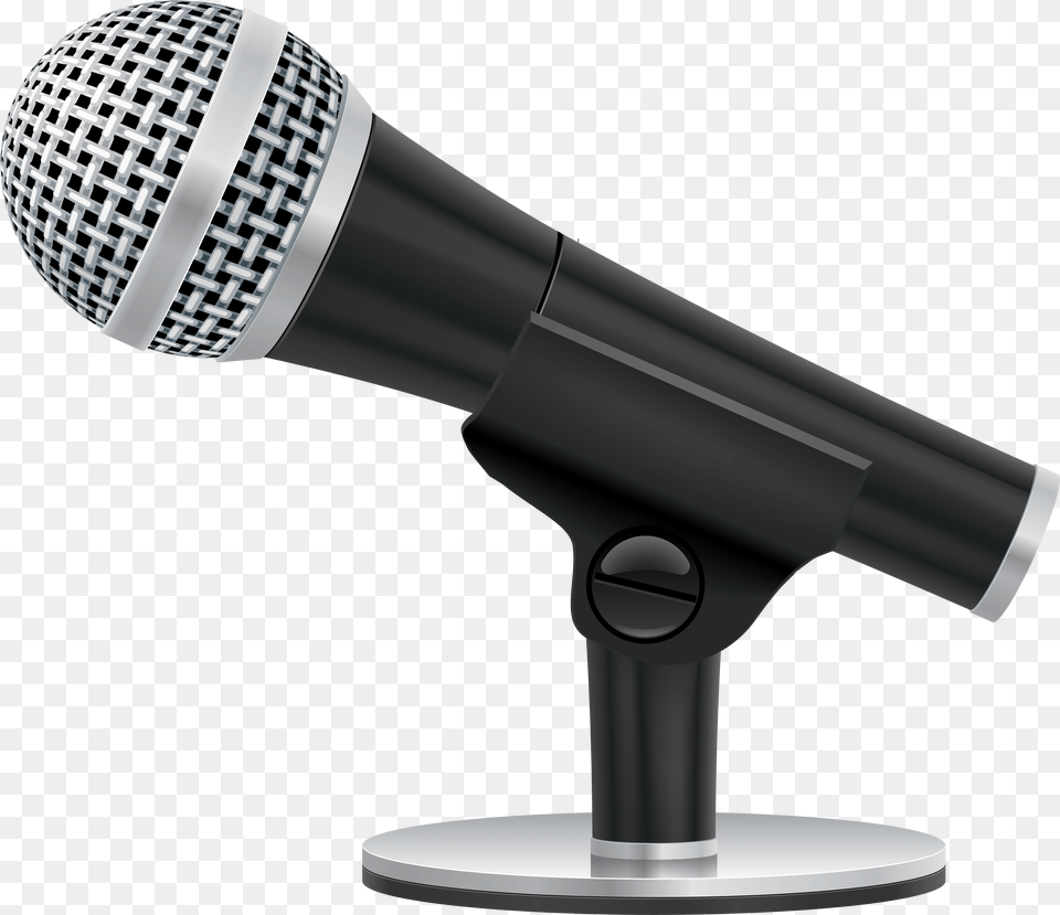 Microphone Clipart Cord Picture Electrical Device, Appliance, Blow Dryer, Device Free Png Download