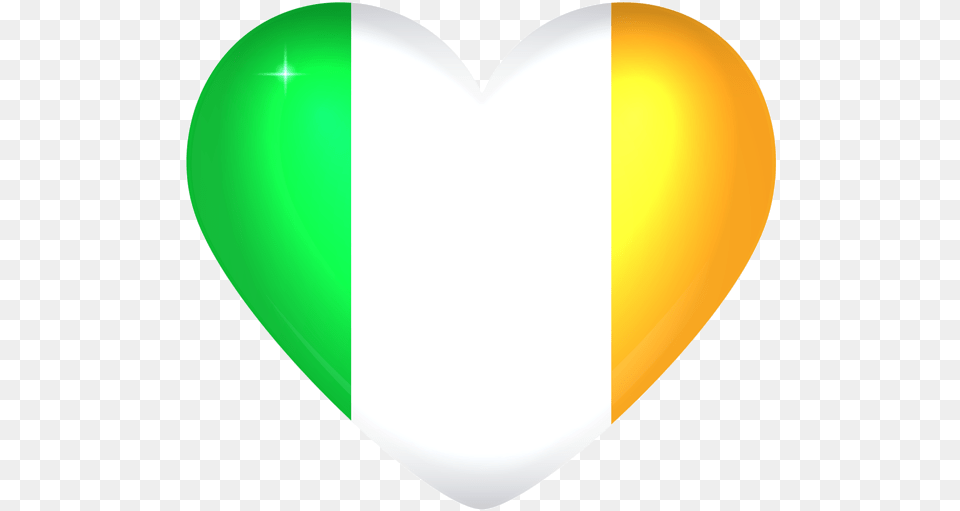 Microphone Clipart Irish Flags Ireland Flag Heart, Balloon Free Png Download