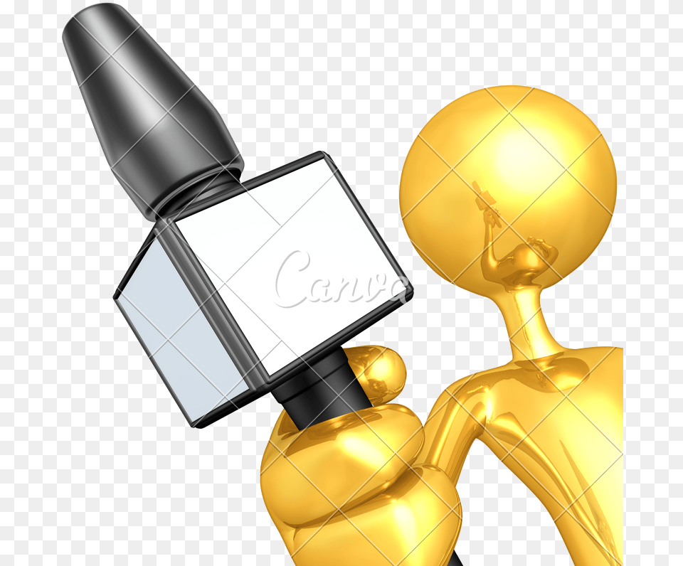 Microphone Clipart Reporter Microphone Vector, Trophy Png
