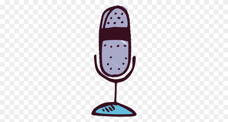 Microphone Doodle Icon, Electrical Device, Glass, Clothing, Footwear Png Image
