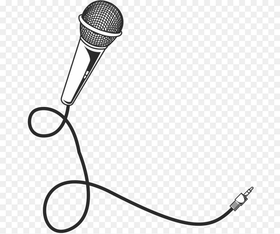 Microphone Drawing Clip Art Small Microphone Tattoo Designs, Electrical Device Free Transparent Png