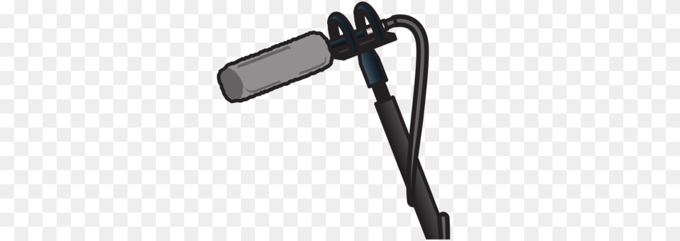 Microphone Drawing Computer Icons Silhouette, Electrical Device, Appliance, Blow Dryer, Device Free Png