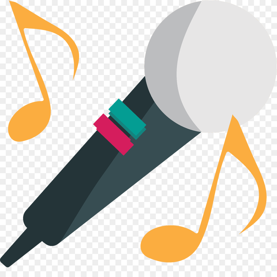Microphone Emoji Clipart, Electrical Device, Rocket, Weapon Png Image
