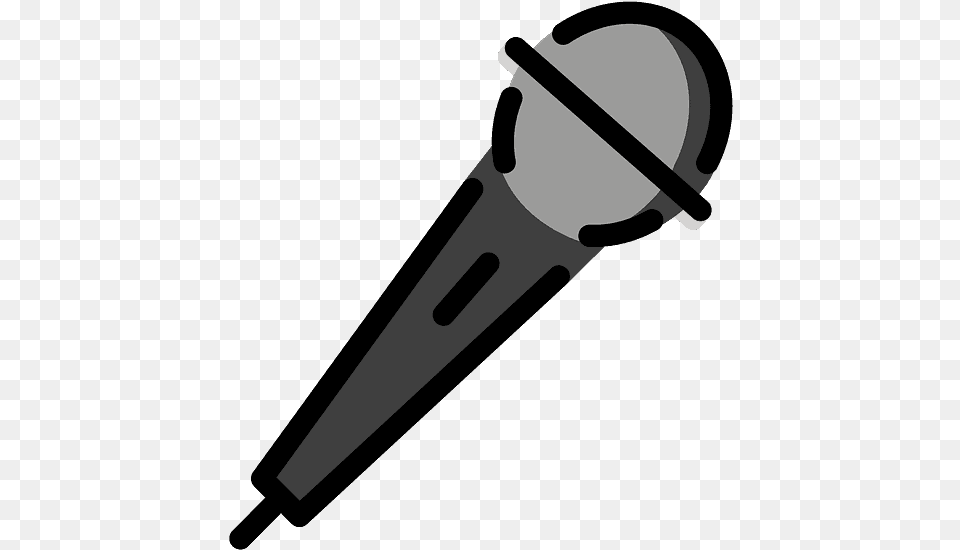 Microphone Emoji Clipart Microphone Emoji, Electrical Device, Blade, Dagger, Knife Free Png