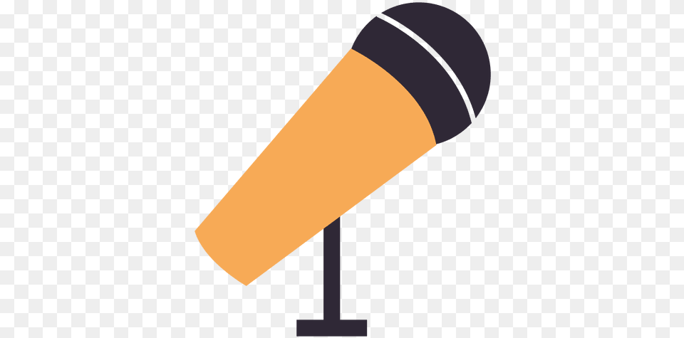 Microphone Flat Icon Transparent U0026 Svg Vector File Microphone Flat Icon, Electrical Device, Lamp Free Png Download