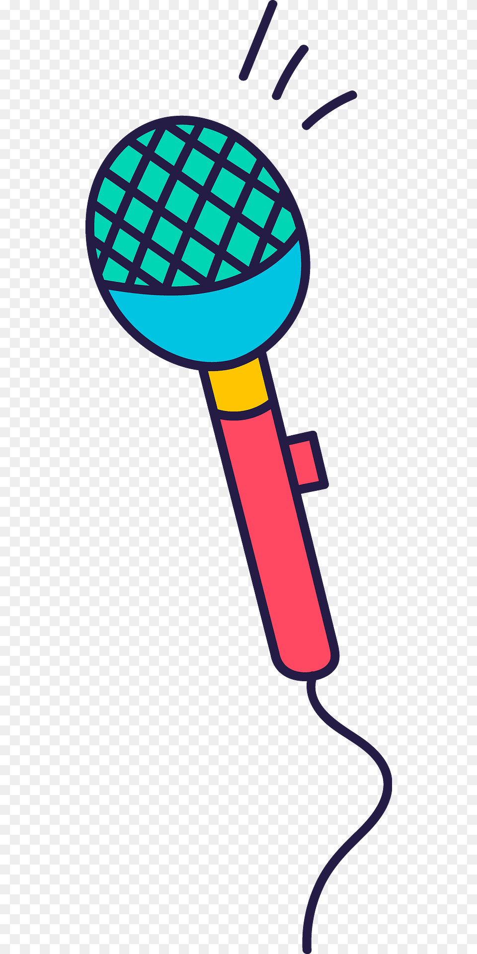 Microphone For Karaoke Clipart, Racket Png Image