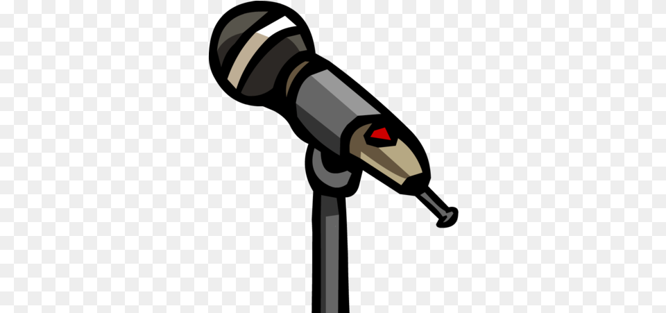 Microphone Furniture Club Penguin Rewritten Wiki Fandom Cartoon Clipart Microphone, Electrical Device Free Png Download