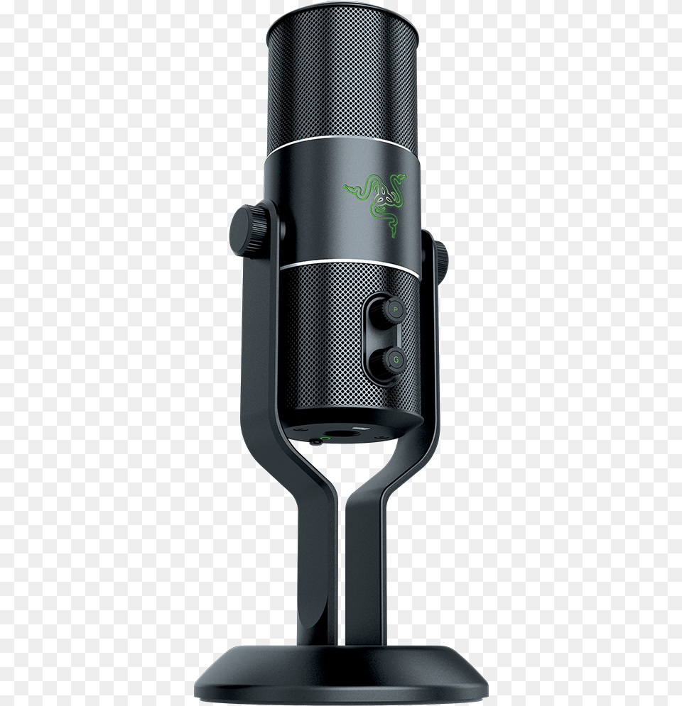 Microphone Gaming Razer Seiren Clipart Full Size Microfono Razer Seiren Pro, Electrical Device, Electronics, Camera, Webcam Free Transparent Png