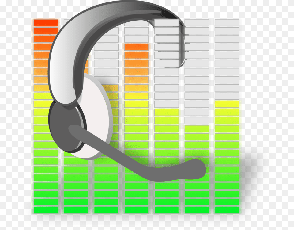 Microphone Headset Equalization Sound Headphones, Electronics, Home Decor Free Transparent Png