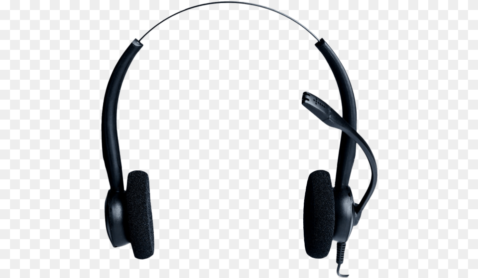 Microphone Headset Free Call Center Headset Transparent, Electronics, Headphones, Electrical Device Png Image