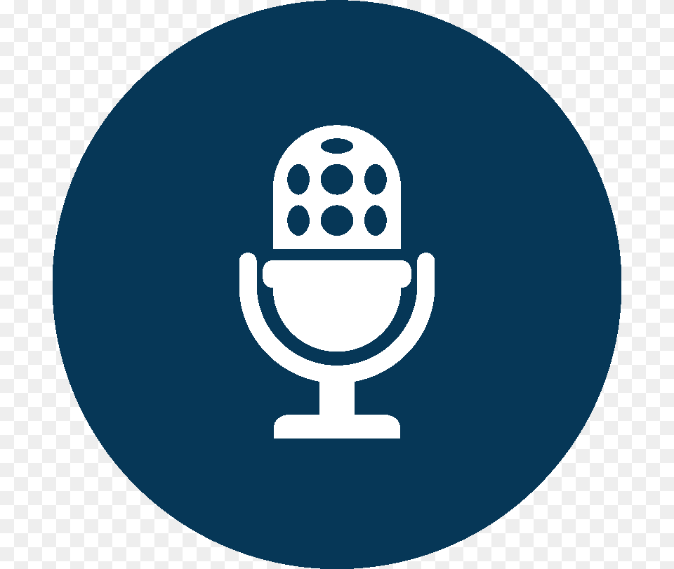 Microphone Icon Circle, Electrical Device, Disk Free Transparent Png