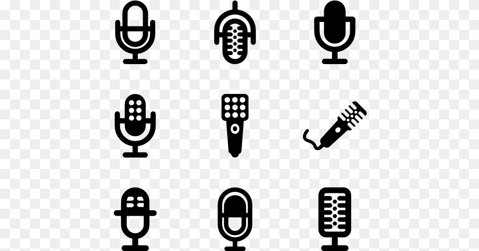 Microphone Icon Packs Vector Icon Packs Small Microphone Icon, Gray Free Transparent Png