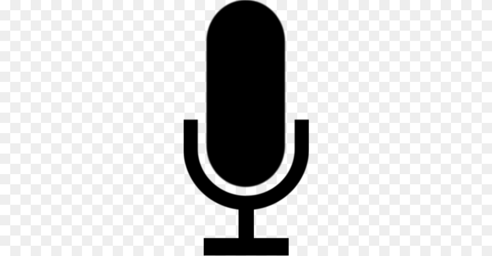 Microphone Icon Vector Clip Art, Gray Free Png Download