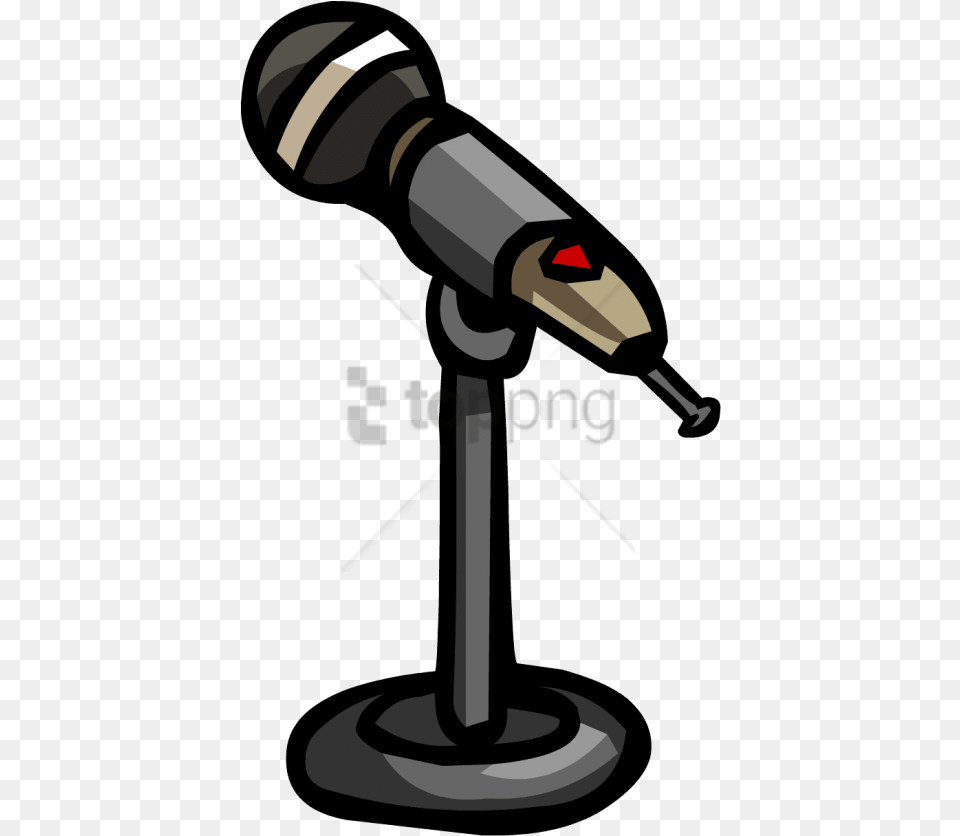Microphone Image With Cartoon Clipart Microphone, Electrical Device Free Png Download